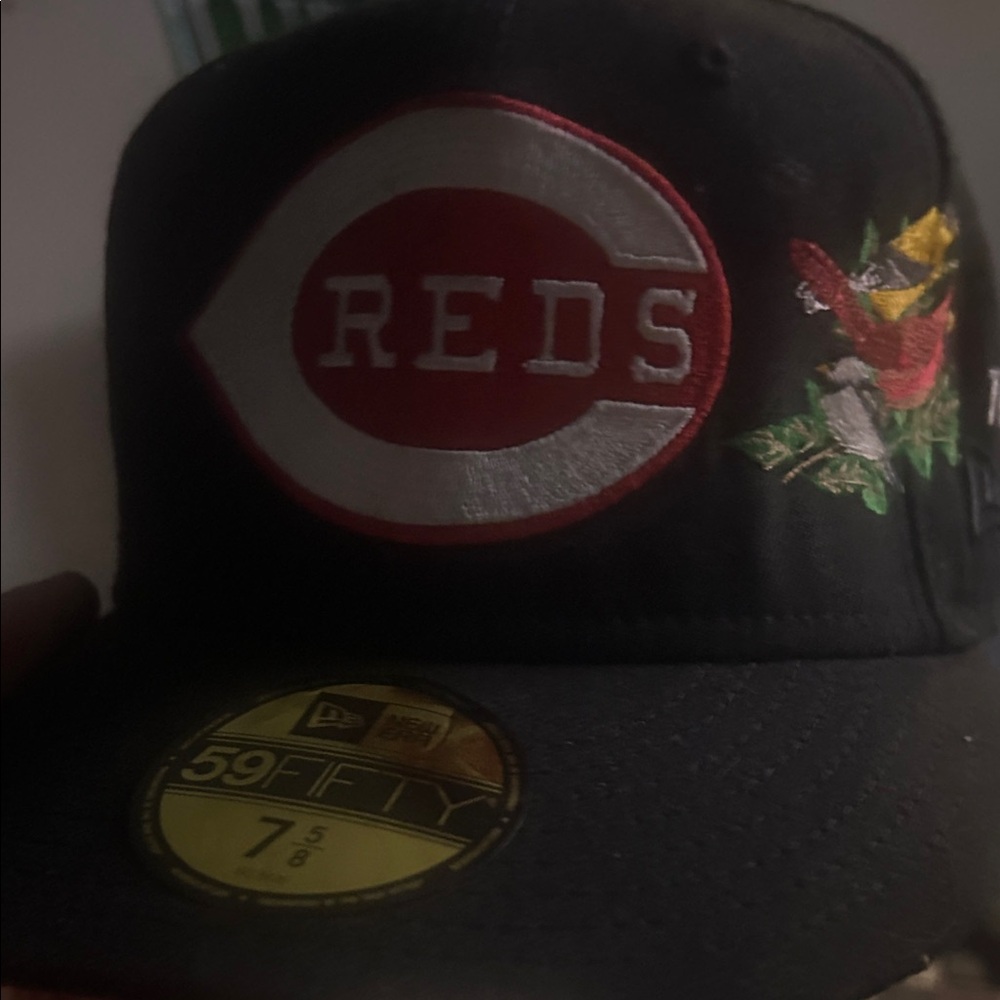 Lord Fubu x New Era Black Cincinnati Reds Cap